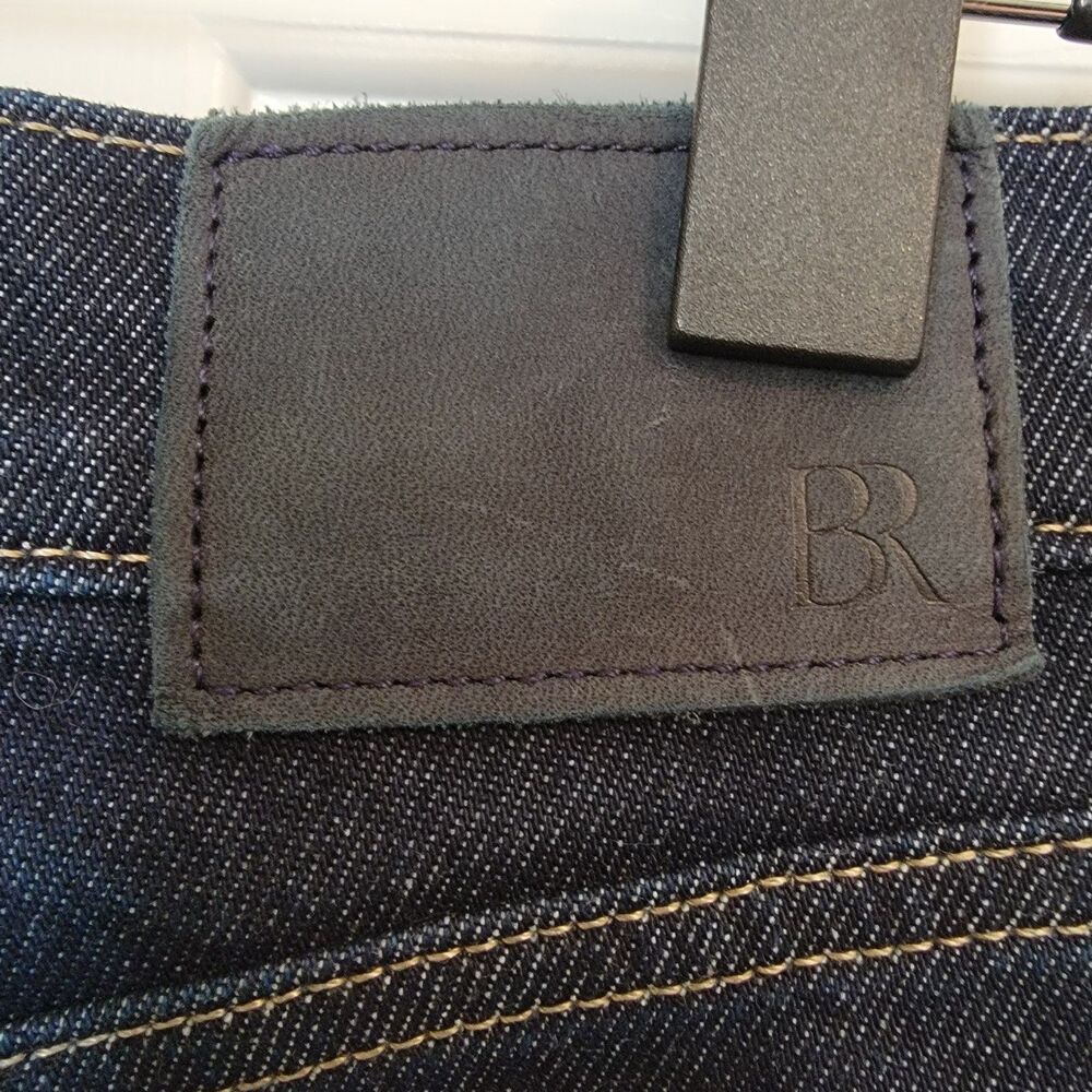 BR The Straight Jean Dark Wash Size 28 L - Picture 4 of 5